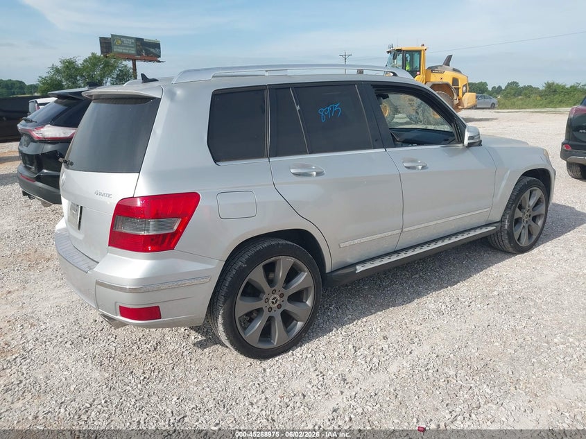2010 Mercedes-benz Glk-klasse VIN WDCGG8HBXAF302192 IAAI salvage auction — HAIL, Clear (Missouri), sold $1,175 on 2026-07-13 (photo 4)