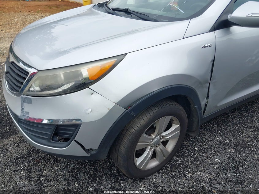 2013 Kia Sportage VIN KNDPBCA22D7509997 IAAI salvage auction — NORMAL WEAR, Repossession Paperwork (South Carolina), sold $1,350 on 2026-07-14 (photo 6)