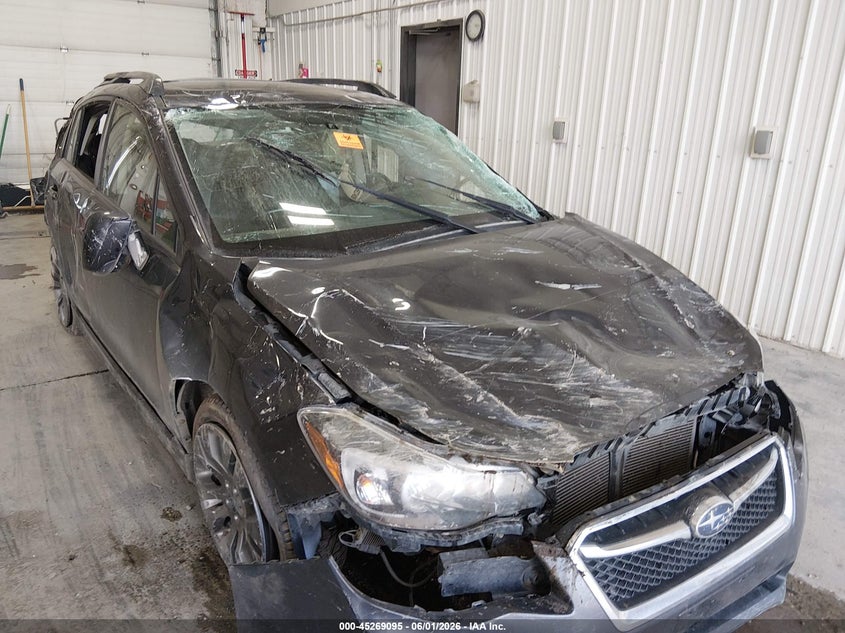 2015 Subaru Impreza VIN JF1GPAW67F8206055 IAAI salvage auction — ROLLOVER, Salvage Title, sold $25 on 2026-07-10 (photo 6)