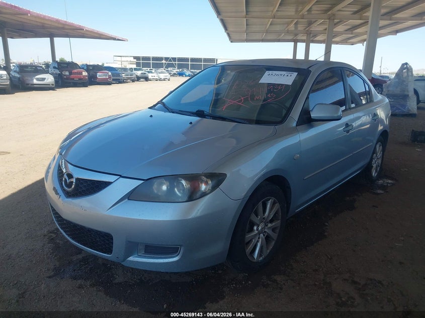 2008 Mazda 3 VIN JM1BK12G081844502 IAAI salvage auction — NORMAL WEAR, Clear (Arizona), sold $975 on 2026-07-14 (photo 2)