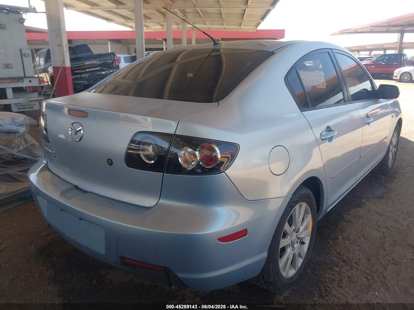 2008 Mazda 3 VIN JM1BK12G081844502 IAAI salvage auction — NORMAL WEAR, Clear (Arizona), sold $975 on 2026-07-14 (photo 4)