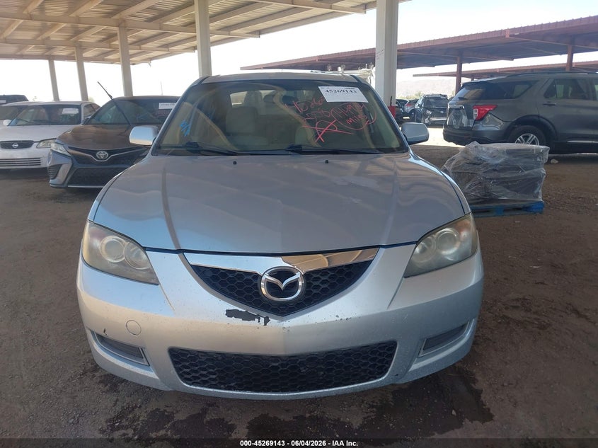 2008 Mazda 3 VIN JM1BK12G081844502 IAAI salvage auction — NORMAL WEAR, Clear (Arizona), sold $975 on 2026-07-14 (photo 6)