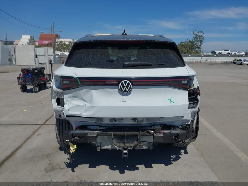 2021 Volkswagen Id.4 VIN WVGUNPE24MP063617 IAAI salvage auction — REAR END, Wait Title, sold $9,100 on 2026-08-28 (photo 6)