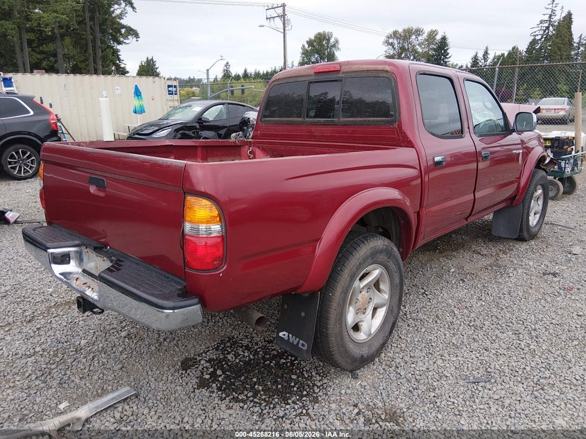 2001 Toyota Tacoma VIN 5TEHN72N81Z759311 IAAI salvage auction — FRONT END, Bill Of Sale (Washington), sold $1,050 on 2026-07-22 (photo 4)