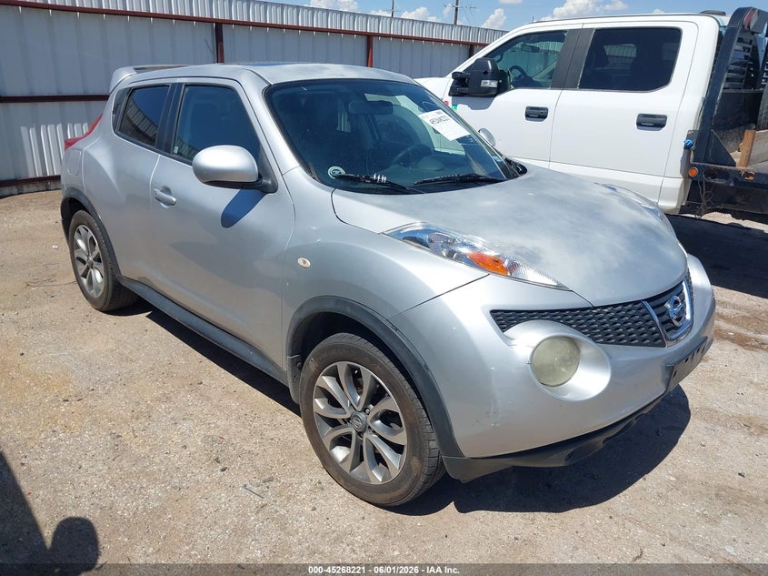 2013 Nissan Juke VIN JN8AF5MR4DT211333 IAAI salvage auction — NORMAL WEAR, Clear (Texas), sold $250 on 2026-07-14 (photo 1)
