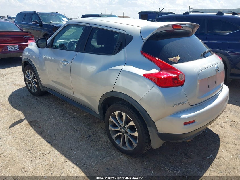 2013 Nissan Juke VIN JN8AF5MR4DT211333 IAAI salvage auction — NORMAL WEAR, Clear (Texas), sold $250 on 2026-07-14 (photo 3)