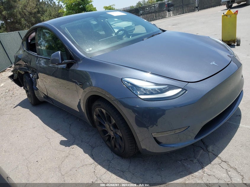 2023 Tesla Model y VIN 7SAYGDEE3PA057217 IAAI salvage auction — RIGHT REAR, Salvage (California), sold $10,550 on 2026-07-06 (photo 1)