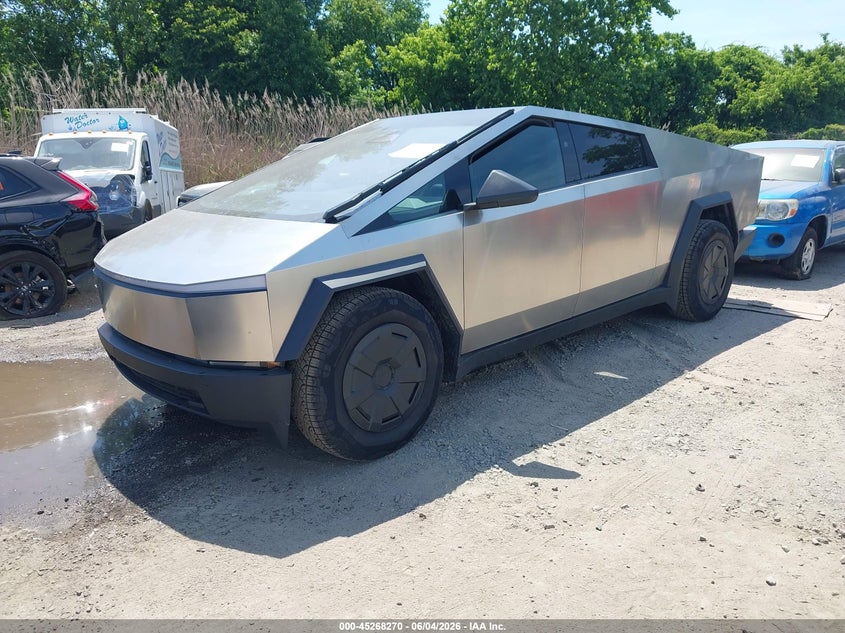 2024 Tesla Cybertruck VIN 7G2CEHED4RA034458 IAAI salvage auction — Flood, Salvage, sold $25 on 2026-09-03 (photo 2)