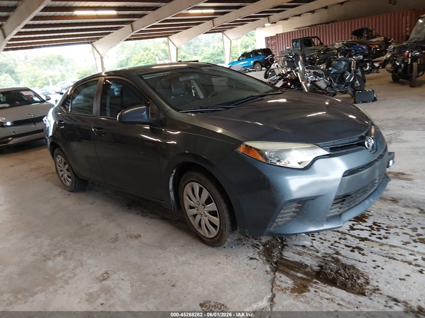 2015 Toyota Corolla VIN 5YFBURHE0FP254131 IAAI salvage auction — NORMAL WEAR, Clear (Tennessee), sold $3,550 on 2026-07-06 (photo 1)
