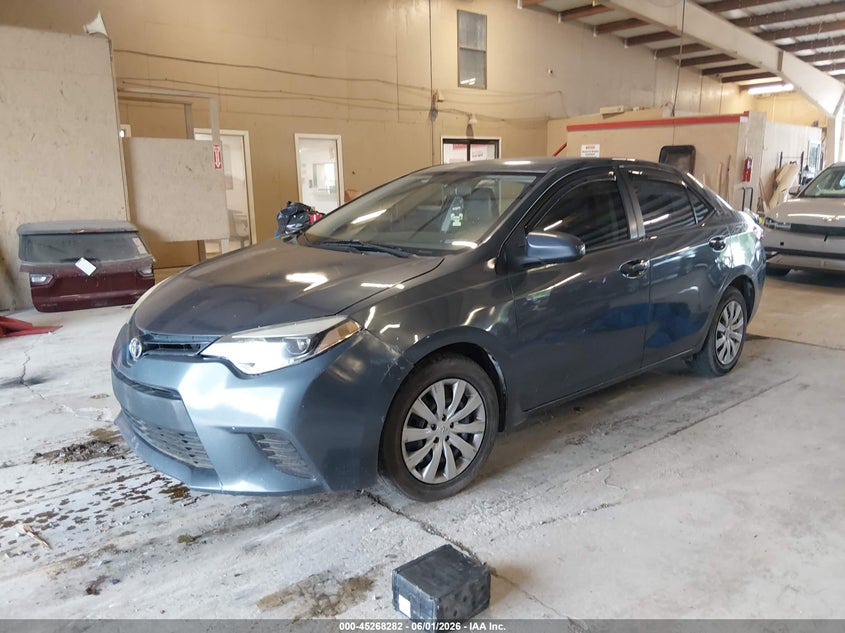 2015 Toyota Corolla VIN 5YFBURHE0FP254131 IAAI salvage auction — NORMAL WEAR, Clear (Tennessee), sold $3,550 on 2026-07-06 (photo 2)