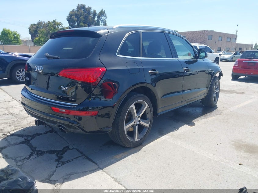 2016 Audi Q5 VIN WA1D7AFP4GA006423 IAAI salvage auction — NORMAL WEAR, Salvage (California), sold $400 on 2026-07-27 (photo 4)