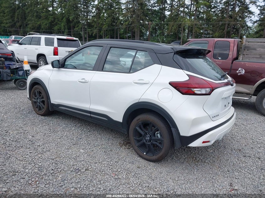 2024 Nissan Kicks VIN 3N1CP5DVXRL571901 IAAI salvage auction — RIGHT FRONT, Bill Of Sale (Washington), sold $3,550 on 2026-07-09 (photo 3)