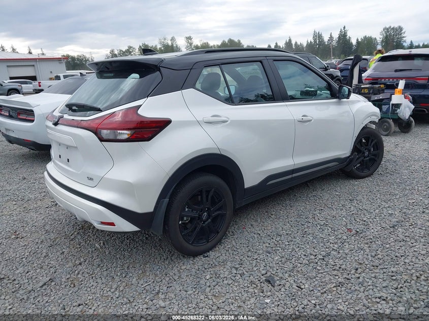 2024 Nissan Kicks VIN 3N1CP5DVXRL571901 IAAI salvage auction — RIGHT FRONT, Bill Of Sale (Washington), sold $3,550 on 2026-07-09 (photo 4)