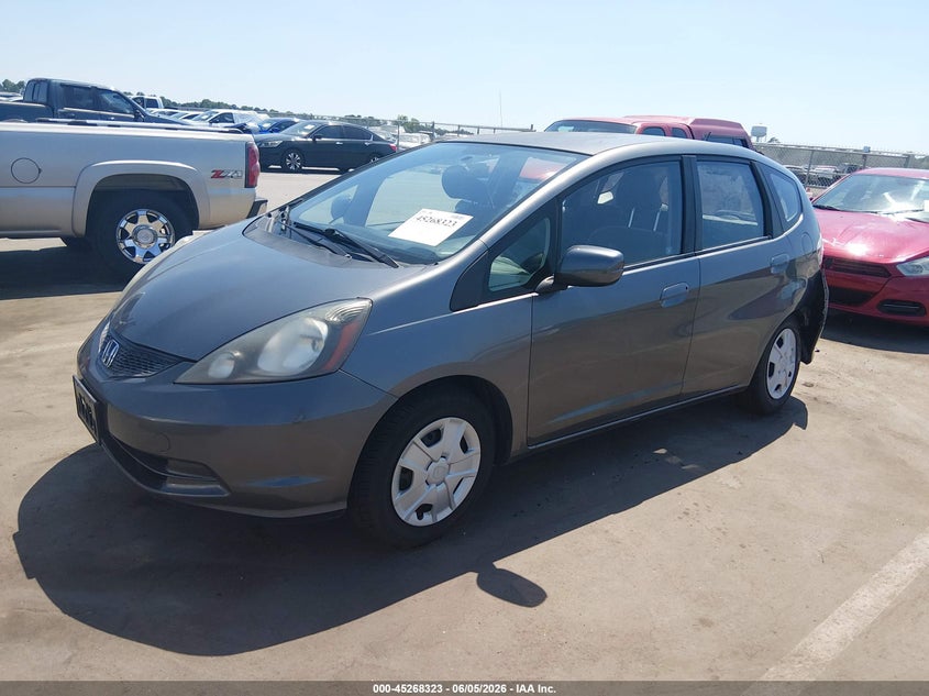 2013 Honda Fit VIN JHMGE8H38DC060222 IAAI salvage auction — REAR END, Salvage Title, sold $2,050 on 2026-07-08 (photo 2)