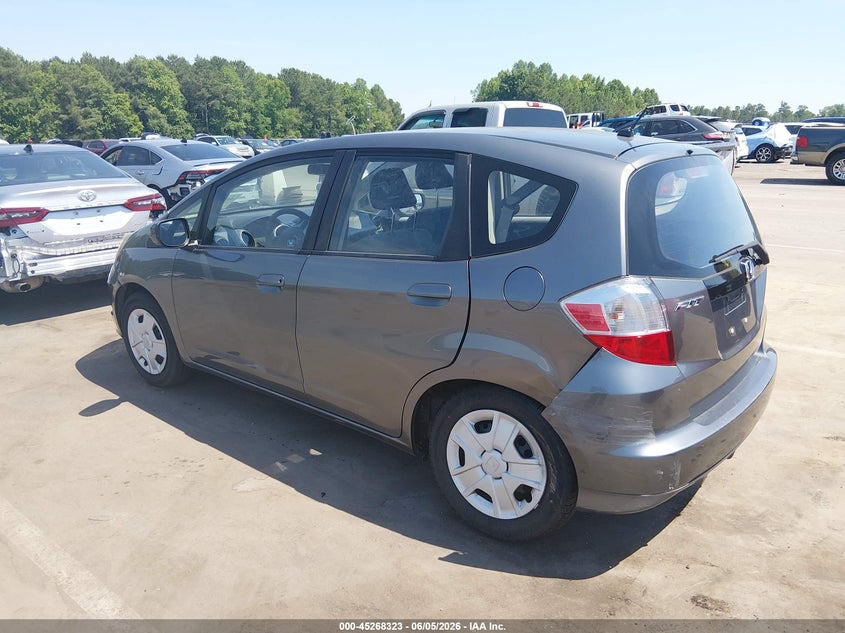 2013 Honda Fit VIN JHMGE8H38DC060222 IAAI salvage auction — REAR END, Salvage Title, sold $2,050 on 2026-07-08 (photo 3)
