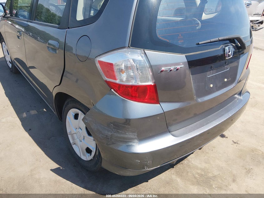 2013 Honda Fit VIN JHMGE8H38DC060222 IAAI salvage auction — REAR END, Salvage Title, sold $2,050 on 2026-07-08 (photo 6)
