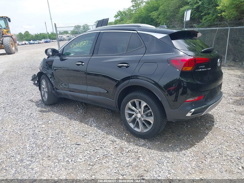 2021 Buick Encore gx VIN KL4MMFSL4MB087387 IAAI salvage auction — ROLLOVER, Salvage (Ohio), sold $25 on 2026-07-28 (photo 3)