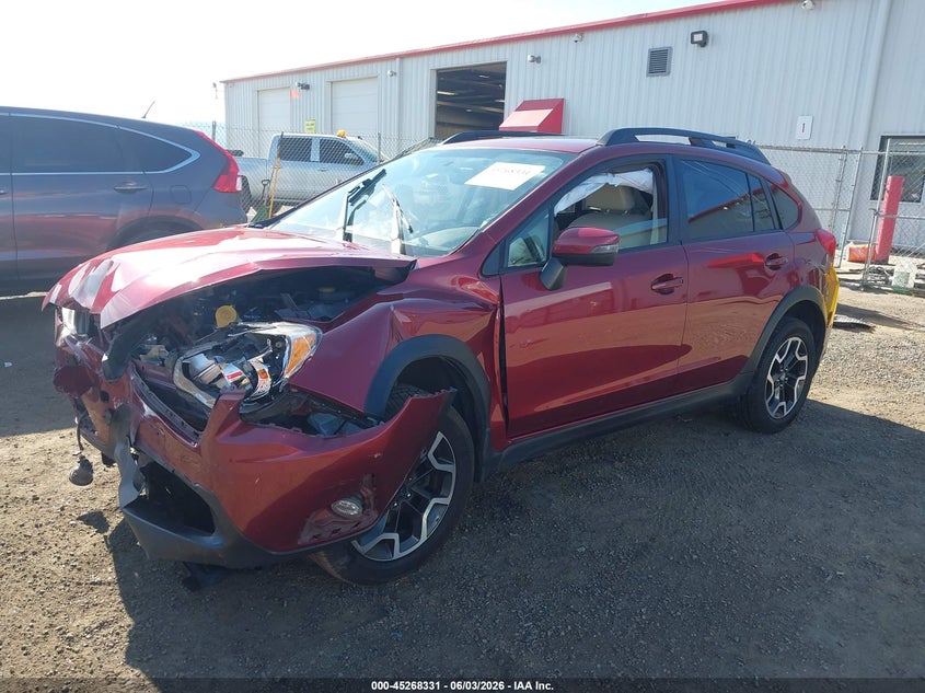 2016 Subaru Xv VIN JF2GPANC7GH306242 IAAI salvage auction — FRONT END, Salvage (Idaho), sold $1,850 on 2026-07-07 (photo 2)
