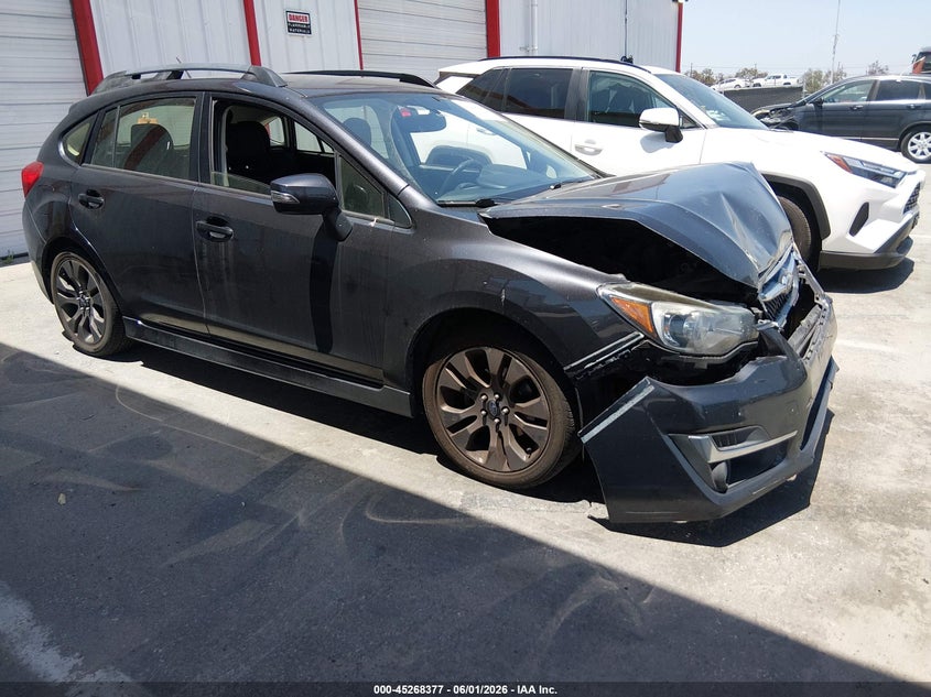 2015 Subaru Impreza VIN JF1GPAT61F8276574 IAAI salvage auction — FRONT END, Salvage Title, sold $700 on 2026-07-09 (photo 1)