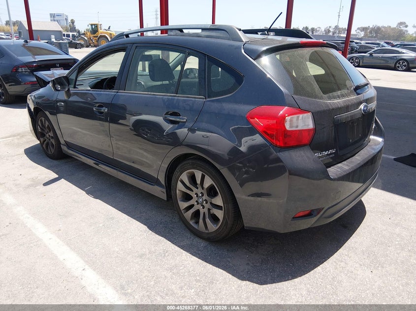 2015 Subaru Impreza VIN JF1GPAT61F8276574 IAAI salvage auction — FRONT END, Salvage Title, sold $700 on 2026-07-09 (photo 3)