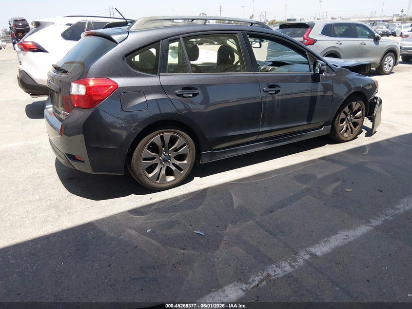 2015 Subaru Impreza VIN JF1GPAT61F8276574 IAAI salvage auction — FRONT END, Salvage Title, sold $700 on 2026-07-09 (photo 4)