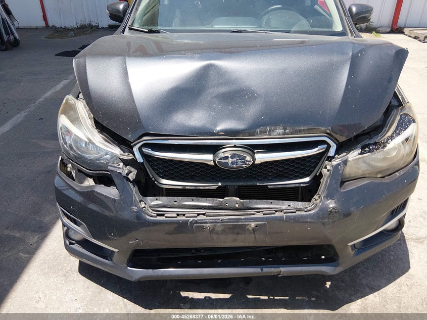 2015 Subaru Impreza VIN JF1GPAT61F8276574 IAAI salvage auction — FRONT END, Salvage Title, sold $700 on 2026-07-09 (photo 6)