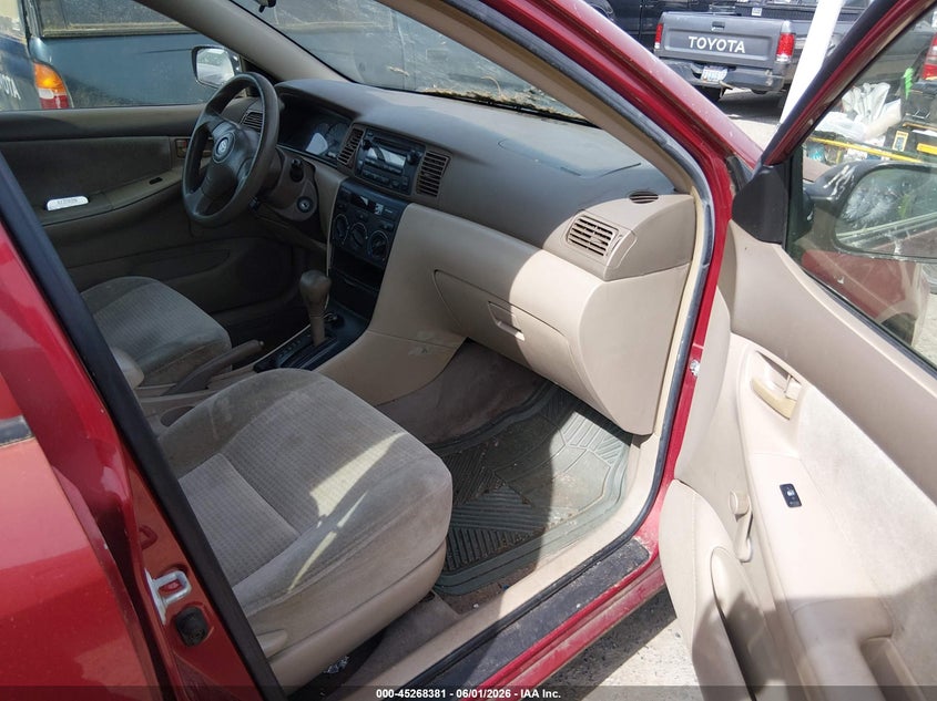 2005 Toyota Corolla VIN JTDBR32E252054467 IAAI salvage auction — NORMAL WEAR, Clear (Washington), sold $575 on 2026-07-08 (photo 5)