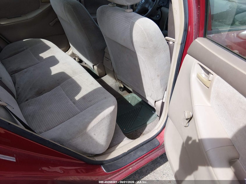 2005 Toyota Corolla VIN JTDBR32E252054467 IAAI salvage auction — NORMAL WEAR, Clear (Washington), sold $575 on 2026-07-08 (photo 8)