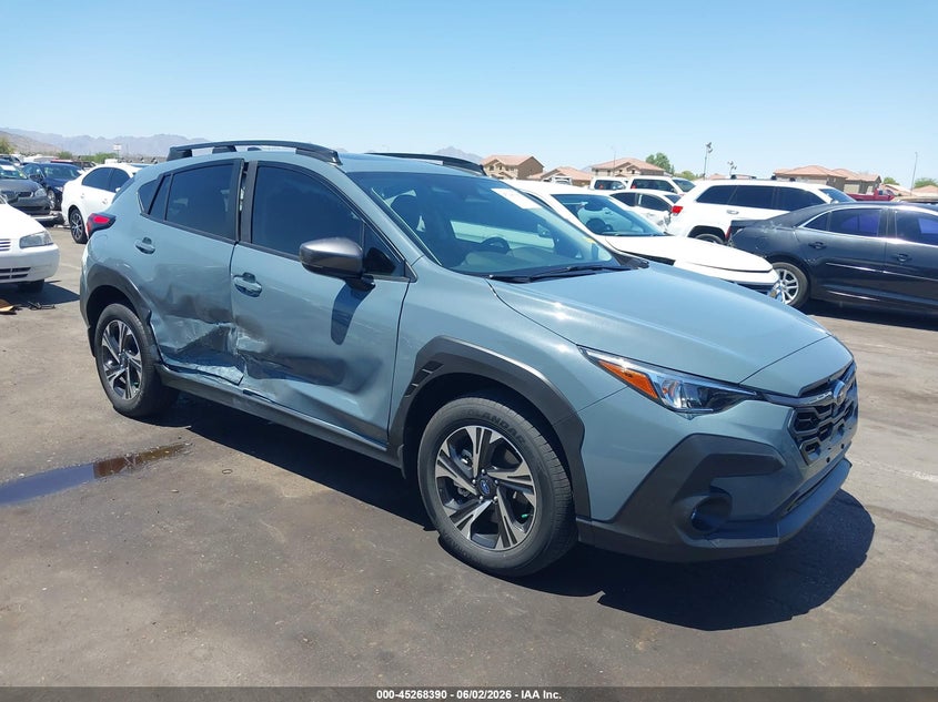 2025 Subaru Xv VIN JF2GUHDC8S8238321 IAAI salvage auction — SIDE, Salvage Title, sold $9,525 on 2026-07-14 (photo 1)