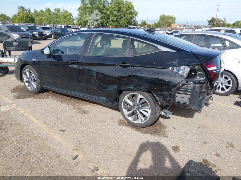 2018 Honda Clarity VIN JHMZC5F17JC007005 IAAI salvage auction — REAR END, Salvage (Colorado), sold $3,475 on 2026-07-14 (photo 3)