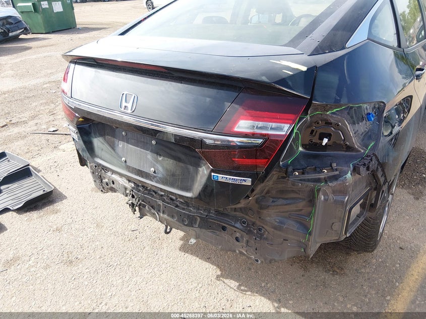 2018 Honda Clarity VIN JHMZC5F17JC007005 IAAI salvage auction — REAR END, Salvage (Colorado), sold $3,475 on 2026-07-14 (photo 6)