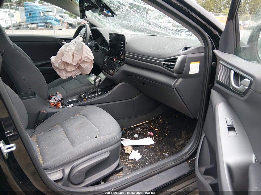 2021 Hyundai Ioniq VIN KMHC75LC6MU260859 IAAI salvage auction — FRONT & REAR, Salvage Title, sold $1,175 on 2026-07-15 (photo 5)
