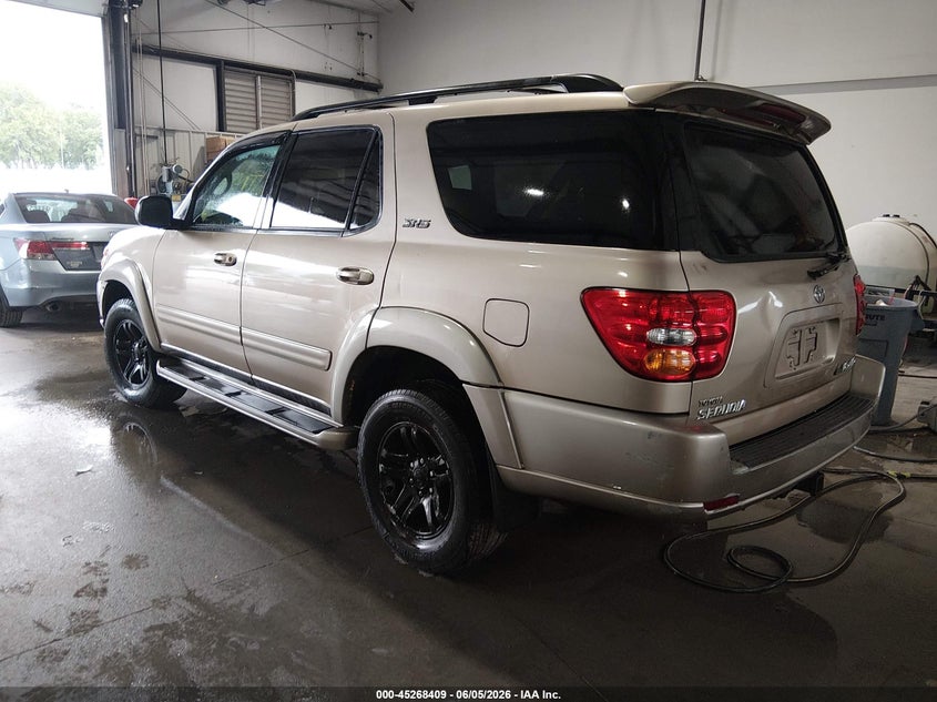 2003 Toyota Sequoia VIN 5TDBT44A53S203445 IAAI salvage auction — FRONT END, Repossessed (Missouri), sold $275 on 2026-07-17 (photo 3)