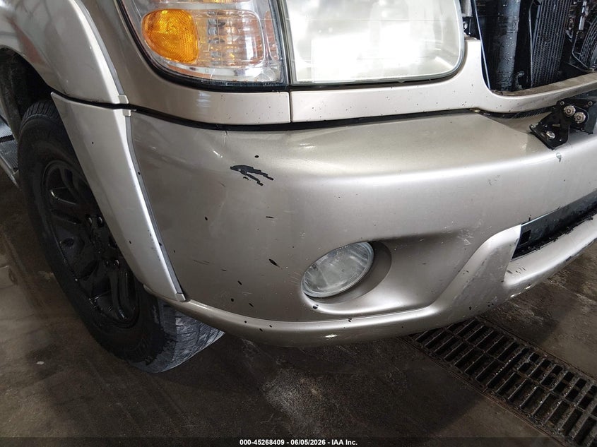 2003 Toyota Sequoia VIN 5TDBT44A53S203445 IAAI salvage auction — FRONT END, Repossessed (Missouri), sold $275 on 2026-07-17 (photo 6)