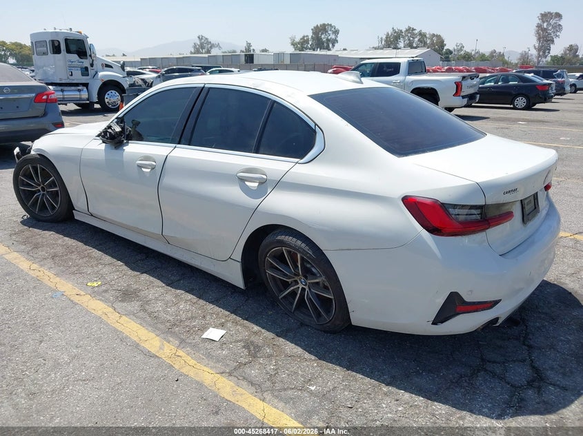 2020 BMW 3er VIN WBA5R1C08LFH36716 IAAI salvage auction — NORMAL WEAR, Clear (Oklahoma), sold $4,800 on 2026-07-14 (photo 3)