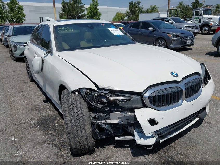 2020 BMW 3er VIN WBA5R1C08LFH36716 IAAI salvage auction — NORMAL WEAR, Clear (Oklahoma), sold $4,800 on 2026-07-14 (photo 6)