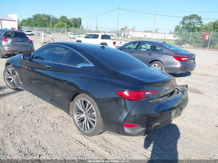 2021 Infiniti Q60 VIN JN1EV7KK5MM410423 IAAI salvage auction — RIGHT SIDE, Salvage Title, sold $4,750 on 2026-07-31 (photo 3)