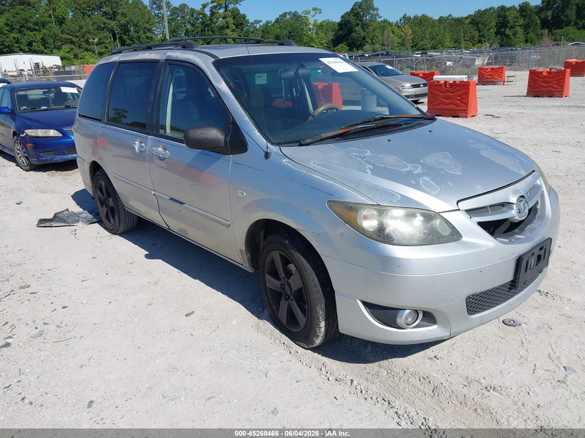 2004 Mazda Mpv VIN JM3LW28J440504651 IAAI salvage auction — LEFT REAR, Repossession Paperwork (South Carolina), sold $400 on 2026-07-14 (photo 1)