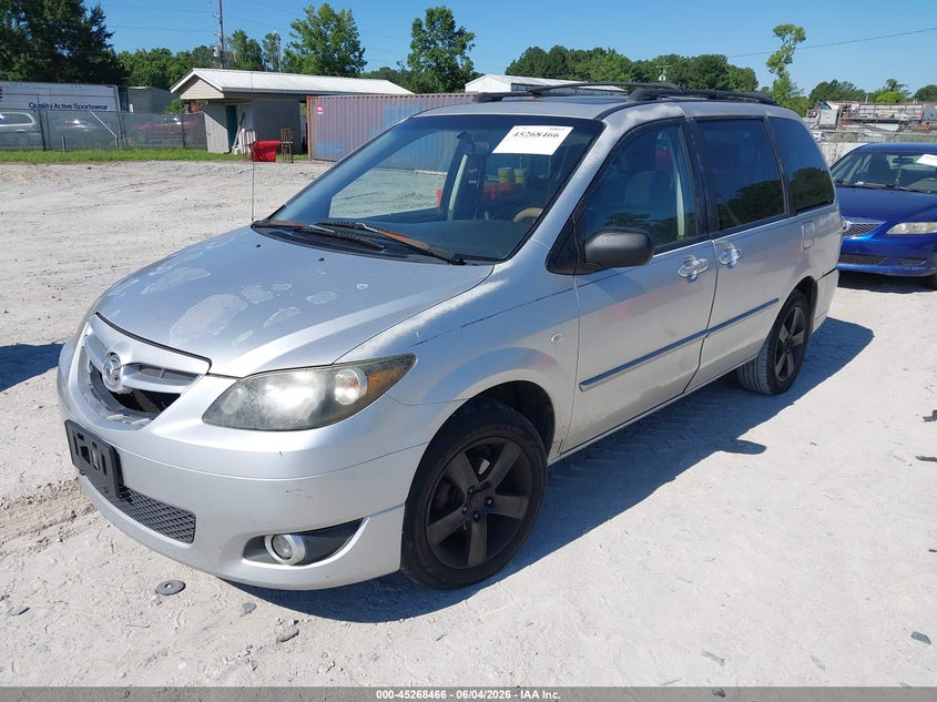 2004 Mazda Mpv VIN JM3LW28J440504651 IAAI salvage auction — LEFT REAR, Repossession Paperwork (South Carolina), sold $400 on 2026-07-14 (photo 2)