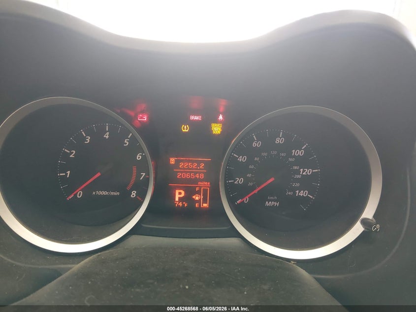 2011 Mitsubishi Lancer VIN JA32U2FU0BU046005 IAAI salvage auction — NORMAL WEAR, Original (Alaska), sold $25 on 2026-07-31 (photo 7)