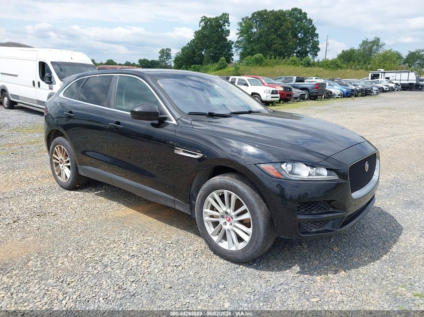 2020 Jaguar F-pace VIN SADCK2GX4LA635683 IAAI salvage auction — NORMAL WEAR, Clear (Virginia), sold $2,975 on 2026-07-16 (photo 1)