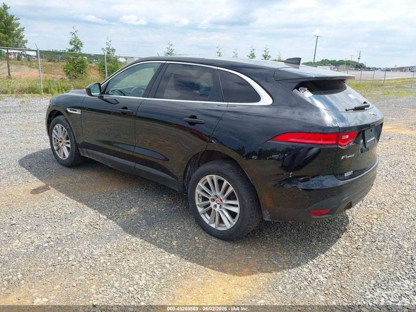 2020 Jaguar F-pace VIN SADCK2GX4LA635683 IAAI salvage auction — NORMAL WEAR, Clear (Virginia), sold $2,975 on 2026-07-16 (photo 3)