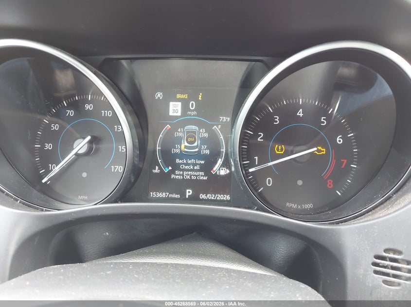 2020 Jaguar F-pace VIN SADCK2GX4LA635683 IAAI salvage auction — NORMAL WEAR, Clear (Virginia), sold $2,975 on 2026-07-16 (photo 7)