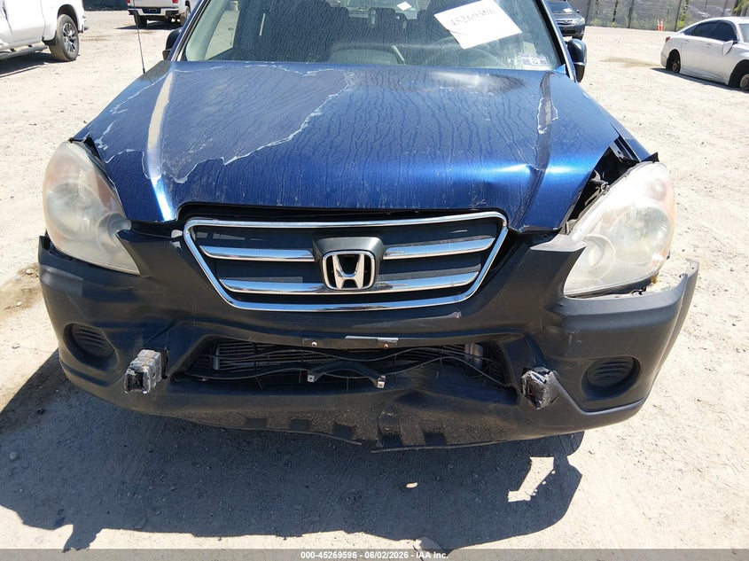 2005 Honda Cr-v VIN JHLRD68595C018147 IAAI salvage auction — FRONT END, Salvage (New Jersey), sold $400 on 2026-07-28 (photo 6)