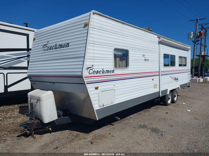2005 Coachmen 300 tbs VIN 1TC2B225X53000444 IAAI salvage auction — ROOF, Clear (Indiana), sold $525 on 2026-07-28 (photo 2)
