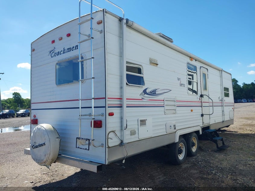 2005 Coachmen 300 tbs VIN 1TC2B225X53000444 IAAI salvage auction — ROOF, Clear (Indiana), sold $525 on 2026-07-28 (photo 4)