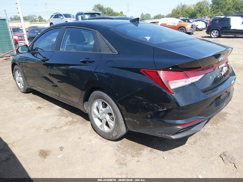 2023 Hyundai Elantra VIN KMHLL4AG8PU561486 IAAI salvage auction — NORMAL WEAR, Sf97 (Ohio), sold $6,800 on 2026-07-15 (photo 3)
