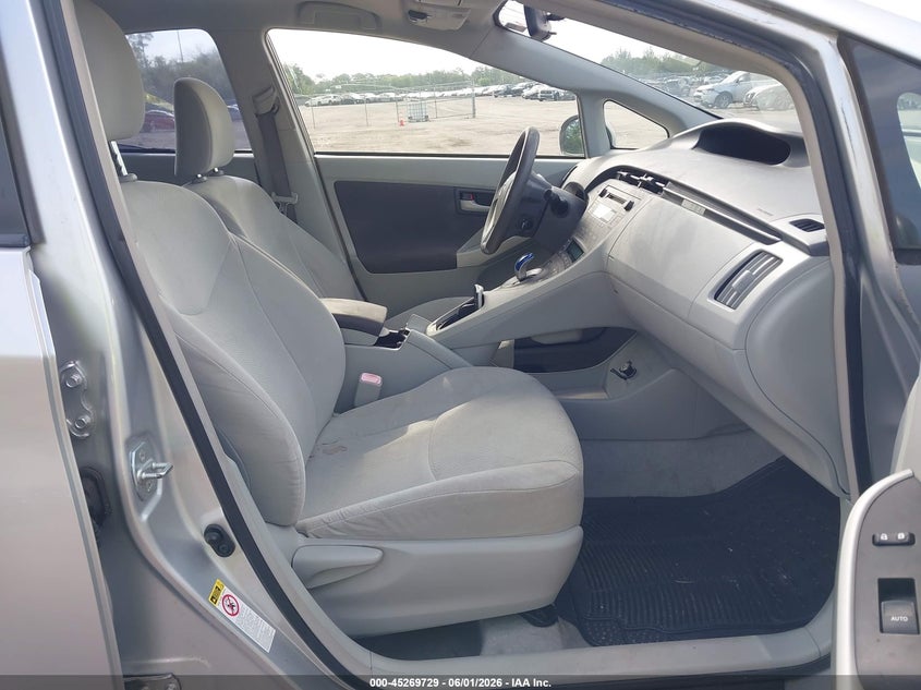 2011 Toyota Prius VIN JTDKN3DUXB5347141 IAAI salvage auction — NORMAL WEAR, Clear (Florida), sold $1,750 on 2026-07-06 (photo 5)