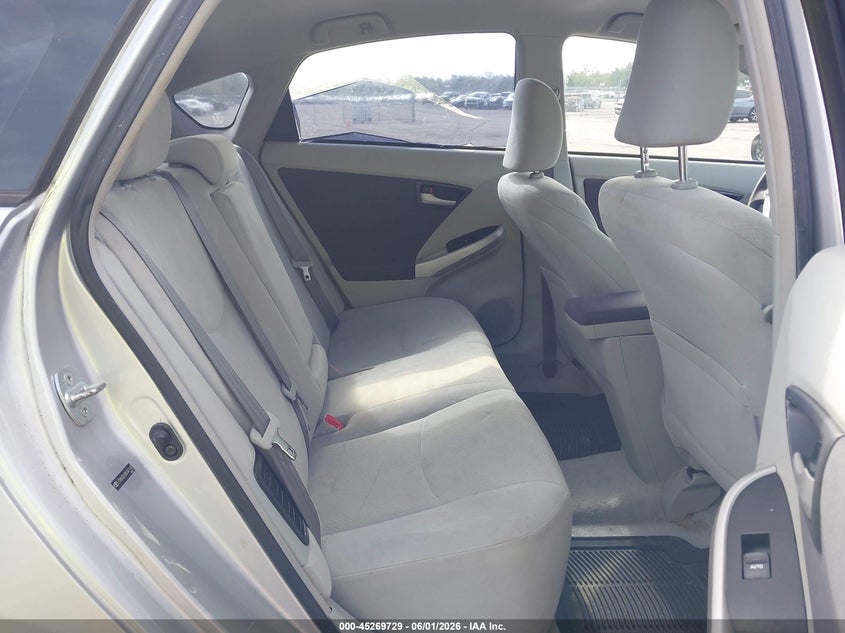 2011 Toyota Prius VIN JTDKN3DUXB5347141 IAAI salvage auction — NORMAL WEAR, Clear (Florida), sold $1,750 on 2026-07-06 (photo 8)