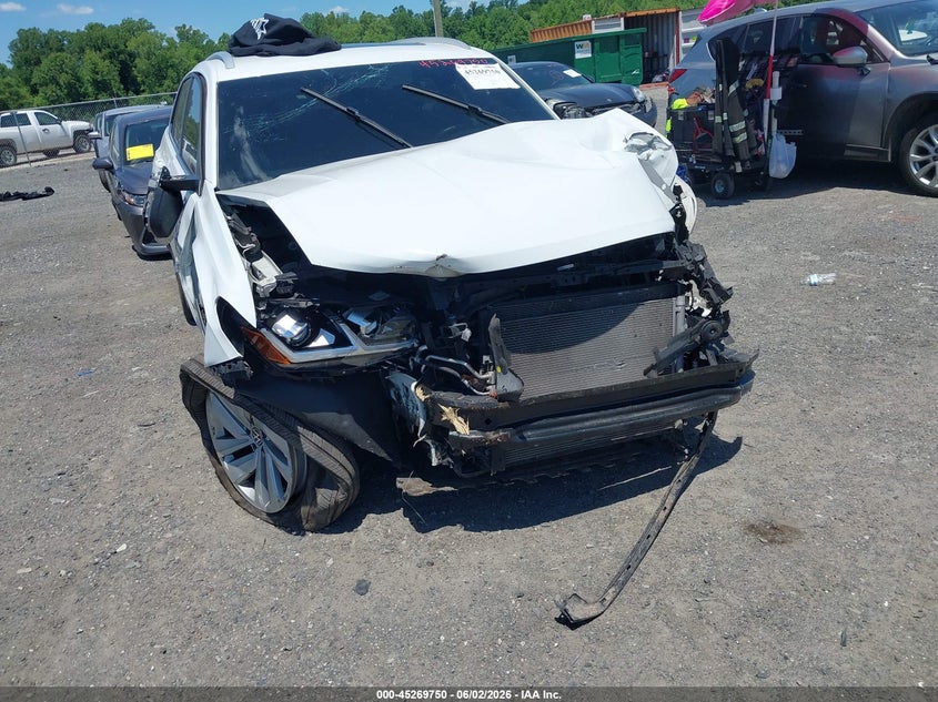 2020 Volkswagen Atlas cross sport VIN 1V26E2CA4LC211778 IAAI salvage auction — FRONT END, Salvage - Greater Than 75% (Maryland), sold $1,400 on 2026-08-01 (photo 6)